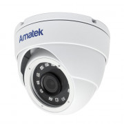 AC-IDV402AX (2.8) Amatek Купольная антивандальная IP видеокамера, объектив 2.8мм, 4Мп, Ик, POE