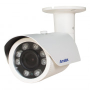 AC-IS404VASX (2.7-13.5) Amatek Уличная цилиндрическая IP видеокамера, объектив 2.8-12мм, 4Мп, Ик, POE, microSD