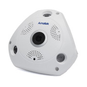 AC-IF602X Amatek Панорамная IP камера широкоугольная, ИК , 5Мп, POE, встроенный микрофон
