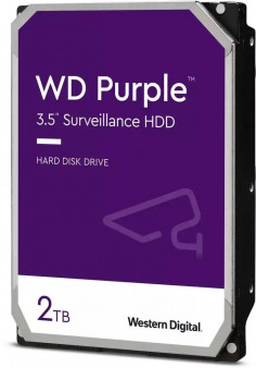 HDD 2000 GB Жесткий диск (2TB) SATA III WD Purple (WD23PURZ)