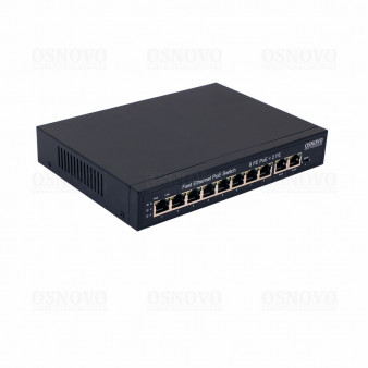 SW-21000(120W) OSNOVO PoE-коммутатор неуправляемый 10 портовый