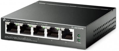 TL-SG105PE TP-Link Коммутатор 5-портовый с PoE+