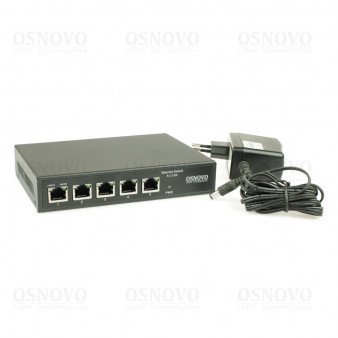 SW-5D-1 OSNOVO Коммутатор 2.5G Ethernet на 5 RJ45 портов