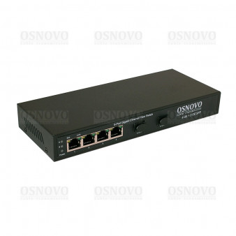 SW-7042 OSNOVO Коммутатор Gigabit Ethernet на 4 RJ45 + 2 SFP