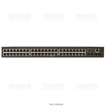 SW-74804/L OSNOVO Управляемый (L2+) коммутатор Gigabit Ethernet на 48 RJ45 + 4 x GE SFP порта