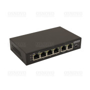 SW-20600/D OSNOVO PoE Коммутатор/удлинитель Fast Ethernet на 6 портов с питанием по PoE