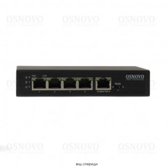 SW-8050/D OSNOVO PoE Коммутатор/удлинитель Gigabit Ethernet на 5 портов c питанием по PoE