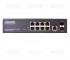 SW-80802/L (150W) OSNOVO Управляемый L2 PoE коммутатор Gigabit Ethernet на 8 RJ45 PoE + 2 x GE SFP порта