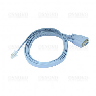 Console-RJ45-DB9F OSNOVO Консольный кабель для подключения сетевого оборудования к компьютеру