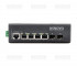 SW-80402/IL OSNOVO Промышленный управляемый (L2+) PoE коммутатор Gigabit Ethernet на 6 портов