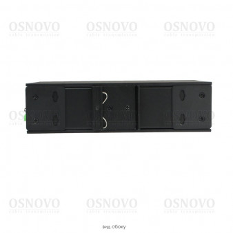 SW-80802/I (Port 90W, 300W) OSNOVO Промышленный HiPoE коммутатор Gigabit Ethernet на 8GE PoE + 2 GE SFP порта