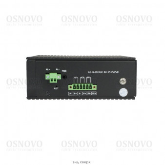 SW-80804/ILS (port 90W, 720W) OSNOVO Промышленный управляемый (L2+) Ultra PoE коммутатор Gigabit Ethernet на 8GE PoE + 4 GE SFP