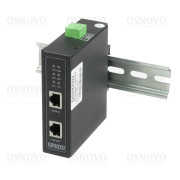 Midspan-1/903G (Booster) OSNOVO Промышленный PoE-инжектор Gigabit Ethernet на 90W с бустером напряжения