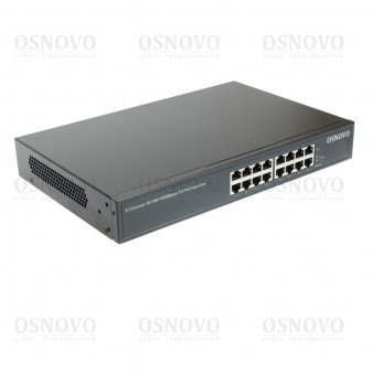 Midspan-8/150RG OSNOVO Midspan-8/150RG PoE-инжектор Gigabit Ethernet на 8 портов