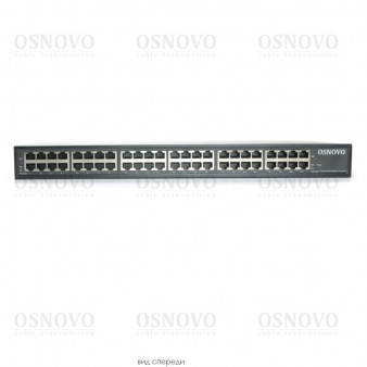 Midspan-24/370RG OSNOVO PoE-инжектор Gigabit Ethernet на 24 порта