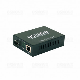 OMC-1000-11X OSNOVO Промышленный компактный медиаконвертер Gigabit Ethernet