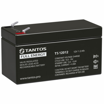 TS-12012 Tantos Аккумулятор 12В 1.2А/ч