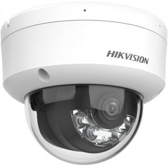 2CD2143G2-LIS2U (2.8 мм) Hikvision Купольная антивандальная IP-видеокамера, объектив 2.8 мм, ИК, 4Мп, POE, встроенный микрофон, microSD