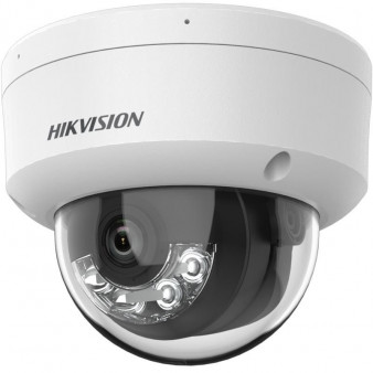 2CD2143G2-LIS2U (2.8 мм) Hikvision Купольная антивандальная IP-видеокамера, объектив 2.8 мм, ИК, 4Мп, POE, встроенный микрофон, microSD