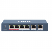 F-SW-EU206POE-V/L iFlow Неуправляемый L2 коммутатор на 4 порта, PoE, uplink