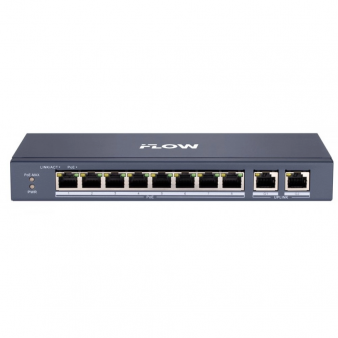 F-SW-EM418POE-VM/L iFlow Смарт-управляемый L2 коммутатор на 16 портов, PoE, uplink