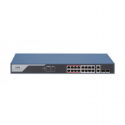 F-SW-EM418POE-VM iFlow Смарт-управляемый L2 коммутатор на 16 портов, PoE, uplink