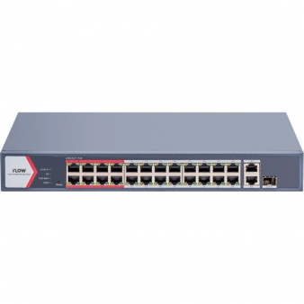 F-SW-EM426POE-VM/L iFlow Смарт-управляемый L2 коммутатор на 16 портов, PoE, uplink