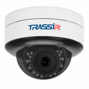 TR-D3153IR2 v2 2.7-13.5 TRASSIR Купольная антивандальная IP видеокамера, объектив 2.7-13.5мм, Ик, 5Мп, Poe, встроенный микрофон, MicroSD