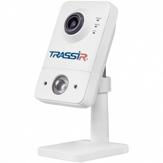 TR-D7121IR1W v2 2.8 TRASSIR Фиксированная IP камера, ИК, 2Мп, встроенный микрофон, Micro SD, PoE, wifi