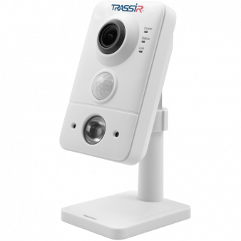 TR-D7151IR1 2.8 TRASSIR Фиксированная IP камера, ИК, 5Мп, встроенный микрофон, Micro SD, PoE