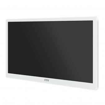 CTV-M5801 (white) Монитор видеодомофона 8", сенсорный дисплей, AHD, Full HD, Wi-Fi, CTV Home