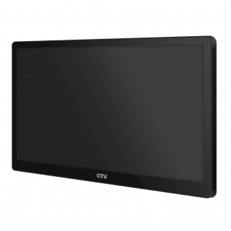 CTV-M5801 (black) Монитор видеодомофона 8", сенсорный дисплей, AHD, Full HD, Wi-Fi, CTV Home