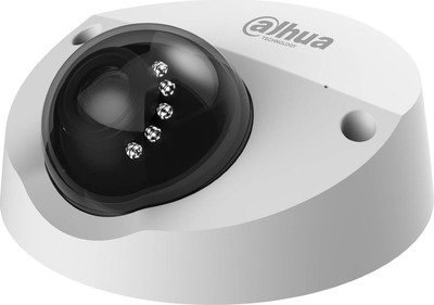 DH-IPC-HDBW2249FP-AS-IL-0280B Dahua Уличная мини-купольная IP камера с ИИ, 2.8мм, ИК+LED, PoE, 2Мп, микрофон, micro SD