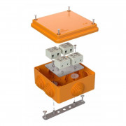 Коробка огнестойкая для о/п двухкомпонентная 640-0300-FR1.5-8 Е120 100х100х50 Промрукав
