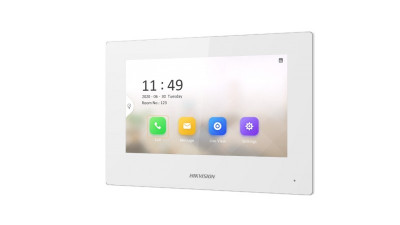 DS-KH6320-LE1 (B)/White Hikvision Монитор видеодомофона, 7", цветной, сенсорный