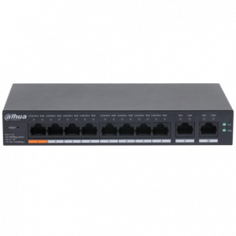 DH-CS4010-8ET-60 Dahua 8-портовый PoE коммутатор