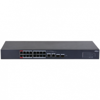 DH-CS4218-16ET-190 Dahua 16-портовый PoE коммутатор