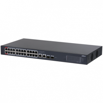 DH-CS4228-24GT-375 Dahua 24-портовый гигабитный PoE коммутатор