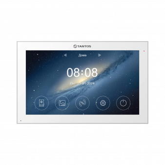 Violet HD (White) Tantos Монитор цветного видеодомофона 10"