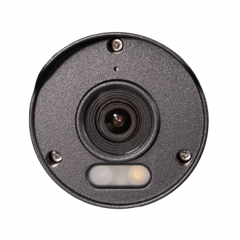 TSi-Pe55FD Tantos Уличная цилиндрическая IP камера, 2.8мм, 5Мп, ИК+LED, PoE, микрофон, microSD