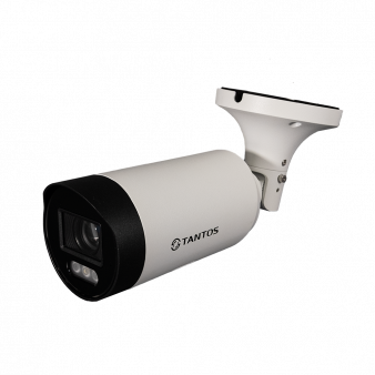 TSi-Pn655VZ 5-50 Tantos Уличная цилиндрическая IP камера, 5-50мм, 6Мп, ИК, PoE, microSD, микрофон