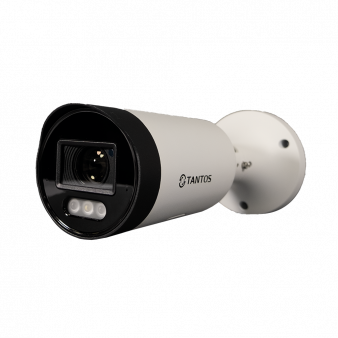 TSi-Pn655VZ 5-50 Tantos Уличная цилиндрическая IP камера, 5-50мм, 6Мп, ИК, PoE, microSD, микрофон