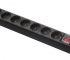 TSn 19 PDU8PС14S Tantos Блок электрических розеток 220В, 19", 1U, 8 розеток (Schuko)