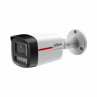 DH-IPC-HFW2249TLP-S-LED-0360B-PRO Dahua Уличная цилиндрическая IP камера, 3.6мм, LED, 2Мп, PoE, микрофон