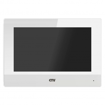 CTV-IP-M6703 (белый) CTV Монитор IP-видеодомофона 7" с сенсорным управлением