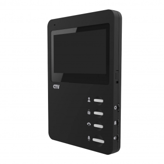 CTV-DP1400N (черный+бронза) Комплект аналогового видеодомофона