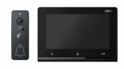 KIT Hello 7 (черный+графит) CTV Комплект аналогового видеодомофона