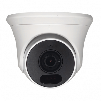 TSi-Beco55FP Tantos Антивандальная купольная IP камера, 2.8мм, ИК, 4Мп, PoE, микрофон
