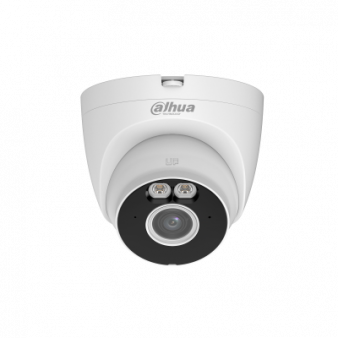 DH-IPC-T2AP-LED-0360B Dahua Купольная уличная IP-камера, 2.8мм, 2Mп, LED, микрофон, microSD