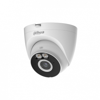 DH-IPC-T2AP-LED-0360B Dahua Купольная уличная IP-камера, 2.8мм, 2Mп, LED, микрофон, microSD